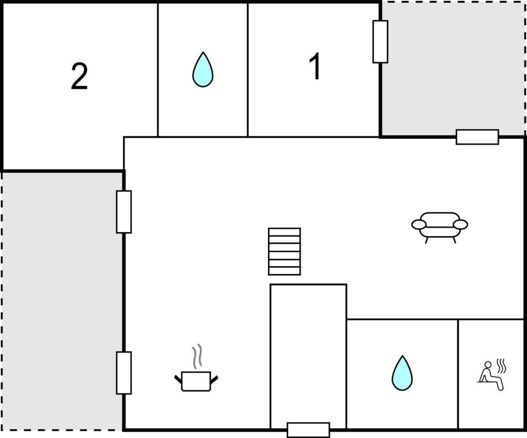 Lovely Home In Lembruch-Duemmer See With Wifi 외부 사진